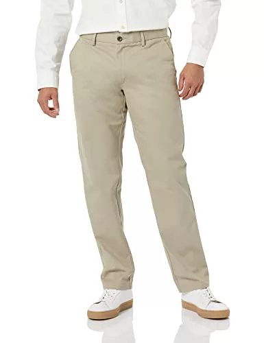 Amazon Essentials Pantalón Chino sin Pinzas Antiarrugas