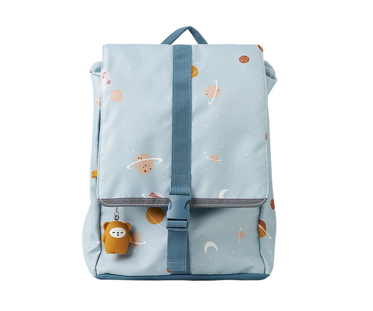Mochila Escolar Pequeña Planetary. Medidas: 32 x 26 x 9cm