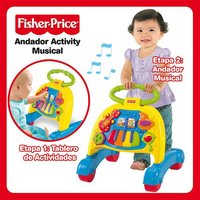 Los 10 juguetes más queridos: andador activity musical, sus primeros pasos
