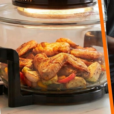 Mucha gente está cambiando la freidora de aire por este nuevo horno: ahorra más luz que uno convencional