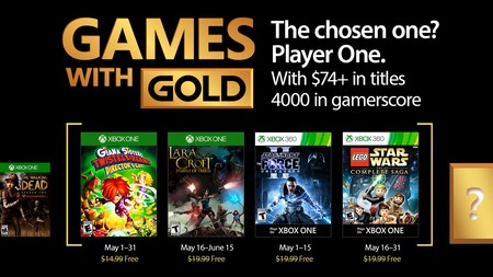 Lara Croft y el templo de Osiris y LEGO Star Wars the Complete Saga entre los Games with Gold de mayo