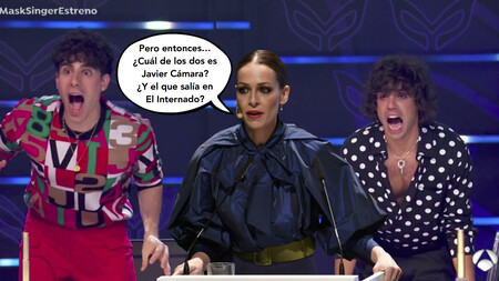 Eva González mete la 'Gamba' con los Javis durante 'Mask Singer'