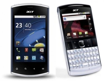 Acer Liquid Mini y beTouch E210 se dejaron ver en el CES 2011