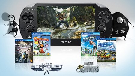 Catálogo de lanzamiento PS Vita en Estados Unidos