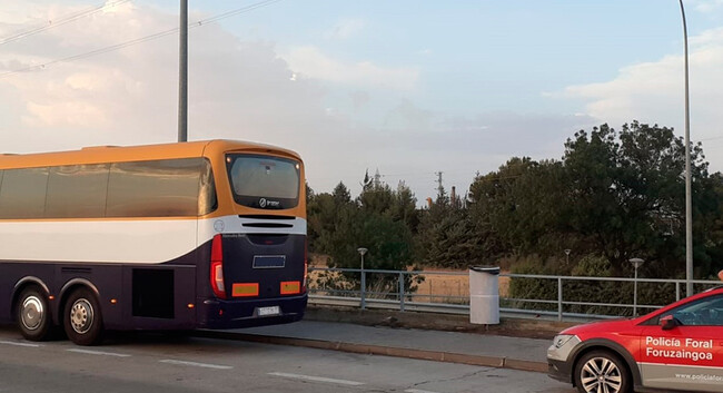 Autocar fin de curso positivo en tres drogas Navarra