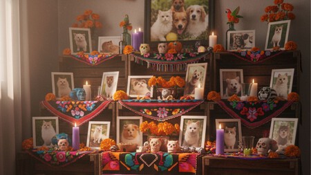 Cómo armar un altar de muertos para tu perro o gato: qué día se celebra y qué se pone
