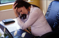 El estrés crónico durante el embarazo puede provocar parálisis cerebral en el bebé