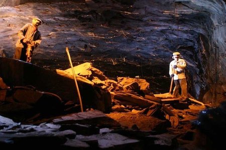 La mine bleue, el Museo más profundo de Europa