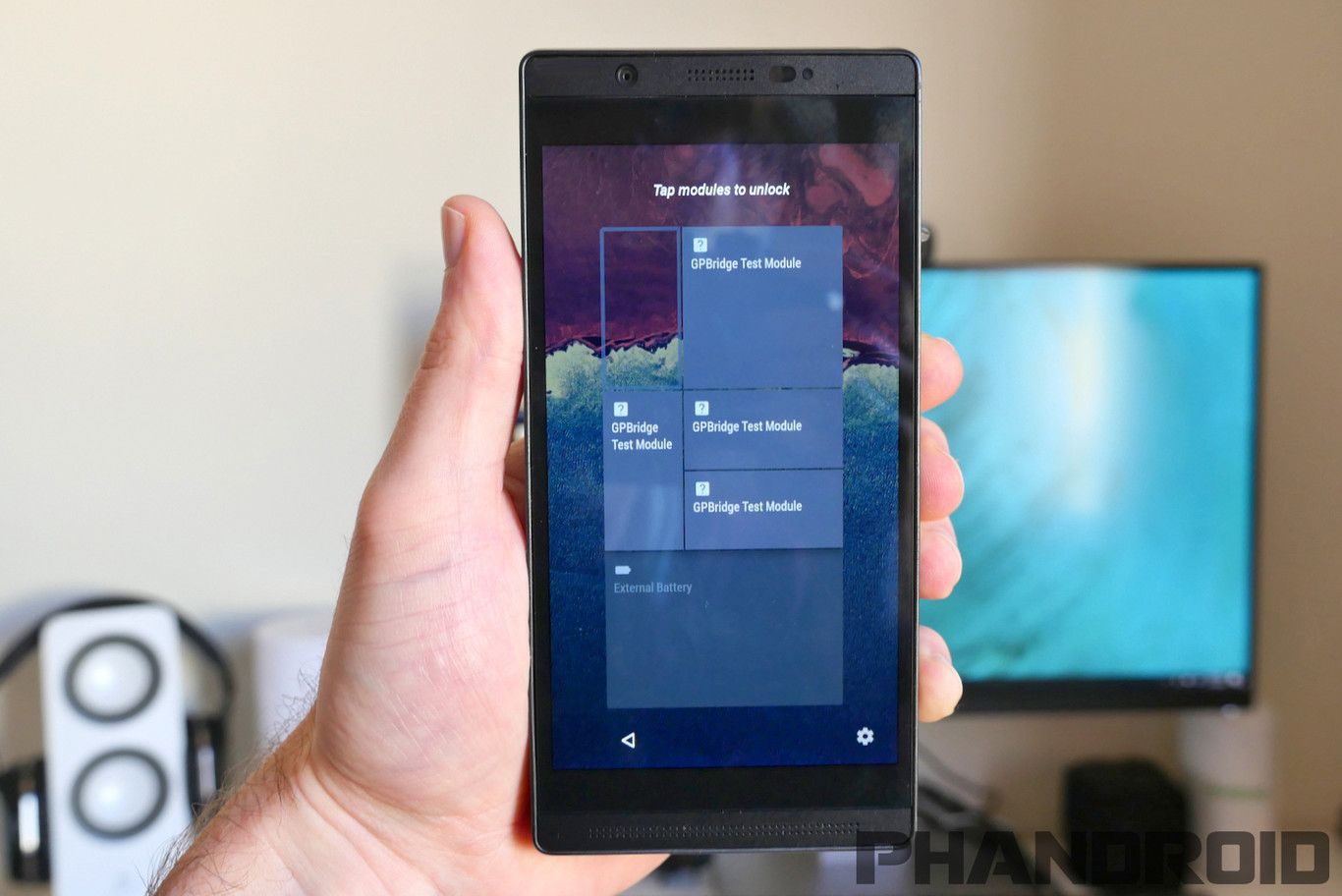 Así lucía el smartphone modular de Ara de Google, el smartphone que ...