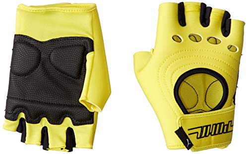 Puma Cosmic - Guantes de fitness para mujer, color amarillo neón, tamaño medium