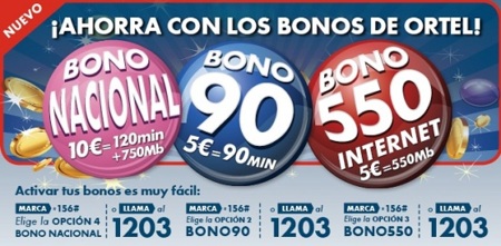 Ortel Mobile apuesta por los clientes de prepago con un nuevo bono para hablar y navegar