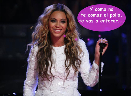 A Beyoncé le sale la mamá que lleva dentro... ¡y le pega la bronca a un fan!