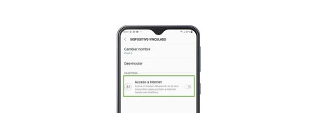 Bluetooth Acceso Internet