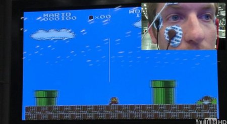 Controlar a 'Super Mario Bros' con los ojos ya es posible... y raro