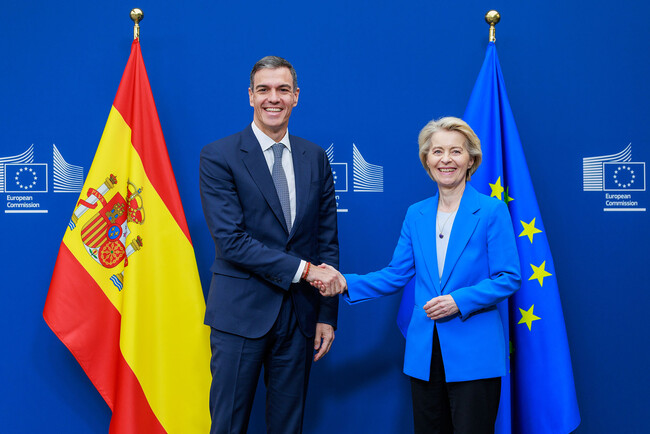 Sanchez Von Der Leyen