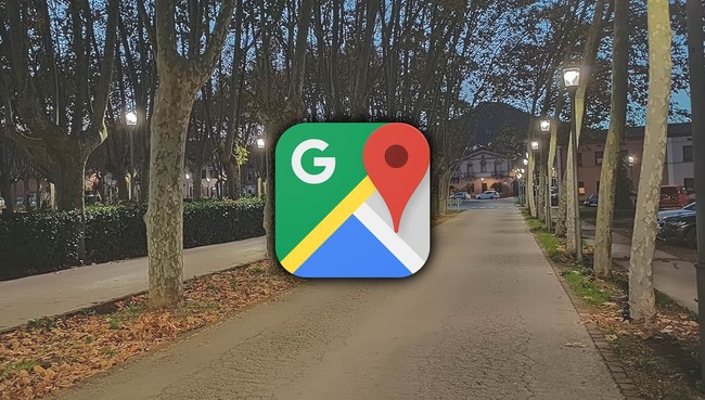 Google Maps iluminación
