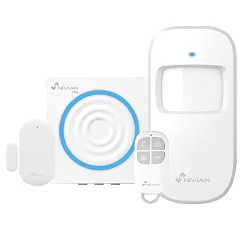 Nivian-Sistema de Alarma para Casa y Negocios Sin Cuotas Mensuales 