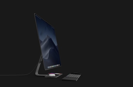 Este concepto de iMac tiene todo lo que le pedimos a Apple: sin marcos, Touch Bar y hasta una AirPower integrada