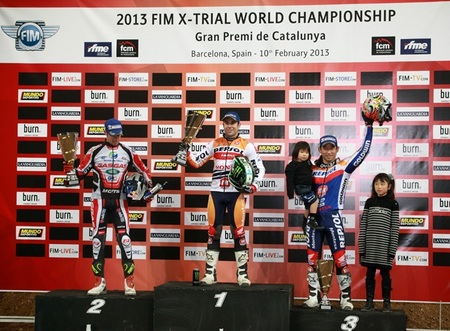 Podium X-Trial Barcelona