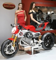 Prototipos Moto Guzzi en el salón EICMA 2009