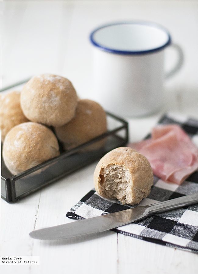 mini panecillos de centeno