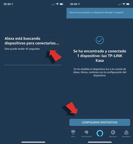 Pasos para conectar dispositivos a Alexa