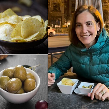 Qué es mejor elegir para el aperitivo: ¿patatas fritas o aceitunas? “En la misma ración hay el triple de calorías” 