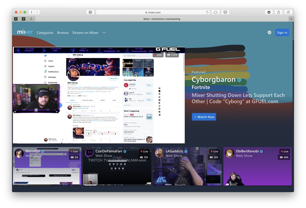 Microsoft cierra Mixer, su alternativa a Twitch en la que tenía en ...