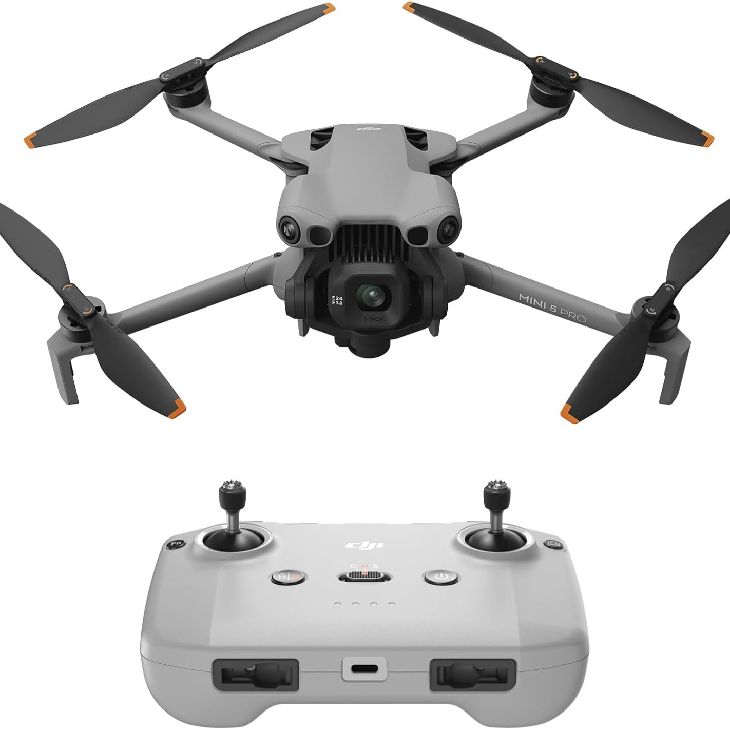 DJI Mini 5 Pro, Dron ultraligero con cámara, CMOS 1", C0, regalo incl.