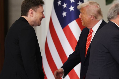 Elon Musk e Trump brigam e bilionário anuncia criação de novo partido | Imagem: Win McNamee