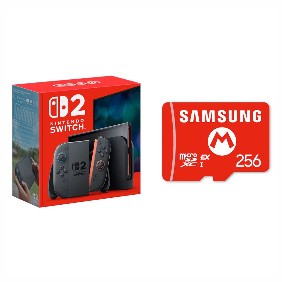 Nintendo Switch 2 + Samsung microSD Express (256 GB)