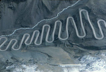 Carretera Los Caracoles De Cuesta Juncal Chile