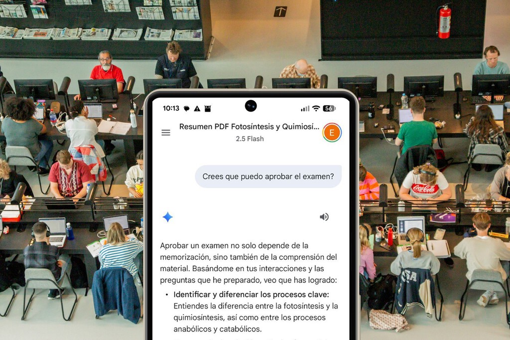 Si mañana tuviera un examen, tengo claro cómo lo prepararía con Gemini para aprender y sacar sobresaliente
