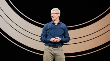Appleの現CEO、ティム・クック氏が同社の基調講演で語った。