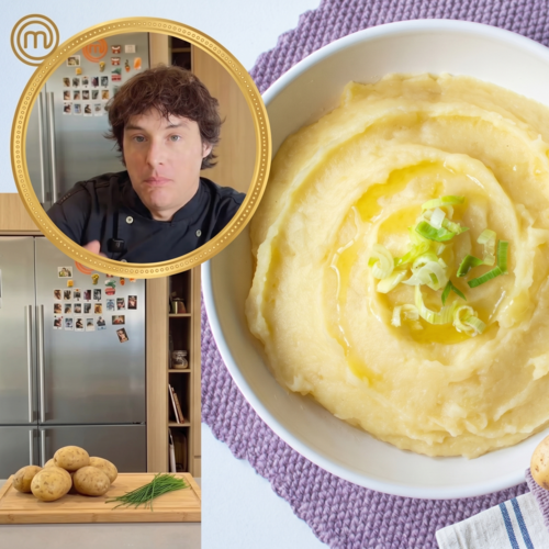 Jordi Cruz, chef y juez de MasterChef: “Para que el puré de papa te quede cremoso debes machacarlas y no agregar más mantequilla o queso”
 