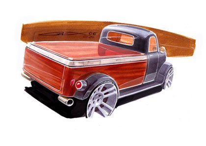 Boceto GAZ-51 de Pemespiba