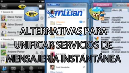 Tres alternativas indispensables para unificar servicios de mensajería instantánea