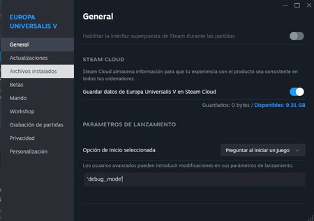 Recurso Consola Comando Eu V