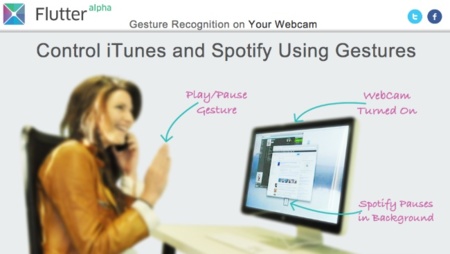 Flutter, controla iTunes con tu iSight a lo Kinect