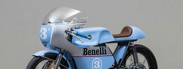 ¿Al salón o al circuito? No sabrás que hacer con esta Benelli 250 1968 Replica