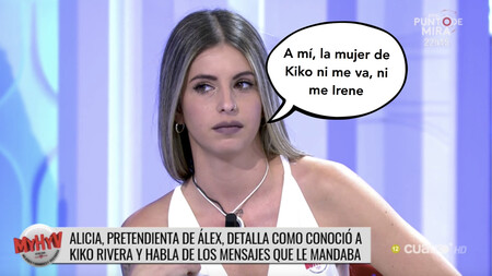 Bomba en 'MyHyV': Alicia, la camarera del sexting, viajó con Kiko Rivera a espaldas de Irene y... ¡Quiso besarla!