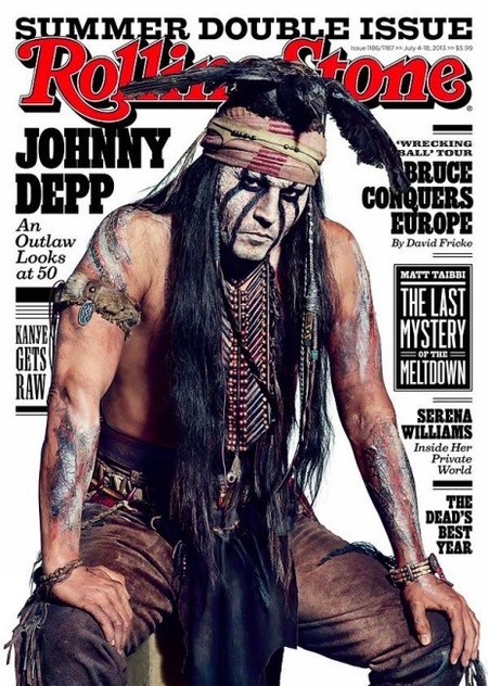Johnny Depp, sólo tú puedes llevar un cuervo en la cabeza y estar sexy