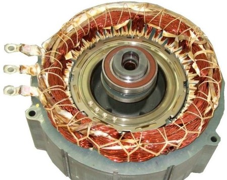 Motor eléctrico vehículo híbrido