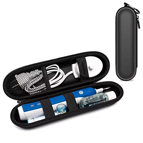Estuche de Viaje para cepillos de Dientes eléctricos Oral-B Pro y de la mayoría de Marcas