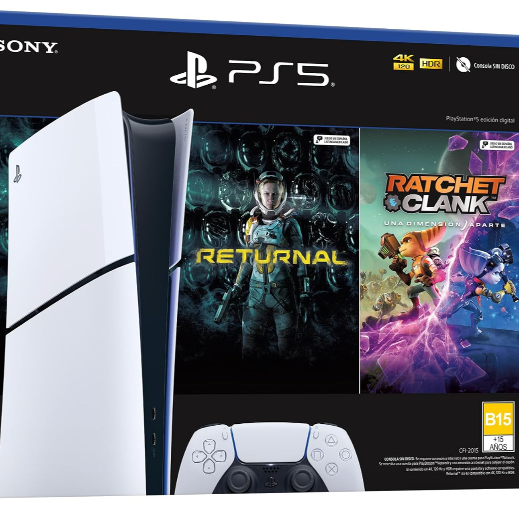 PS5 con Returnal y Ratchet & Clank: Rift Apart (desde)