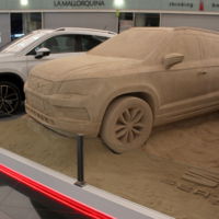 Así promociona SEAT su nuevo Ateca en el Aeropuerto de Barcelona-El Prat 