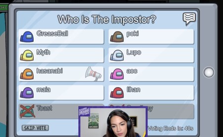 AOC revienta Twitch: la congresista estadounidense protagoniza uno de los streams más vistos jugando 'Among Us'