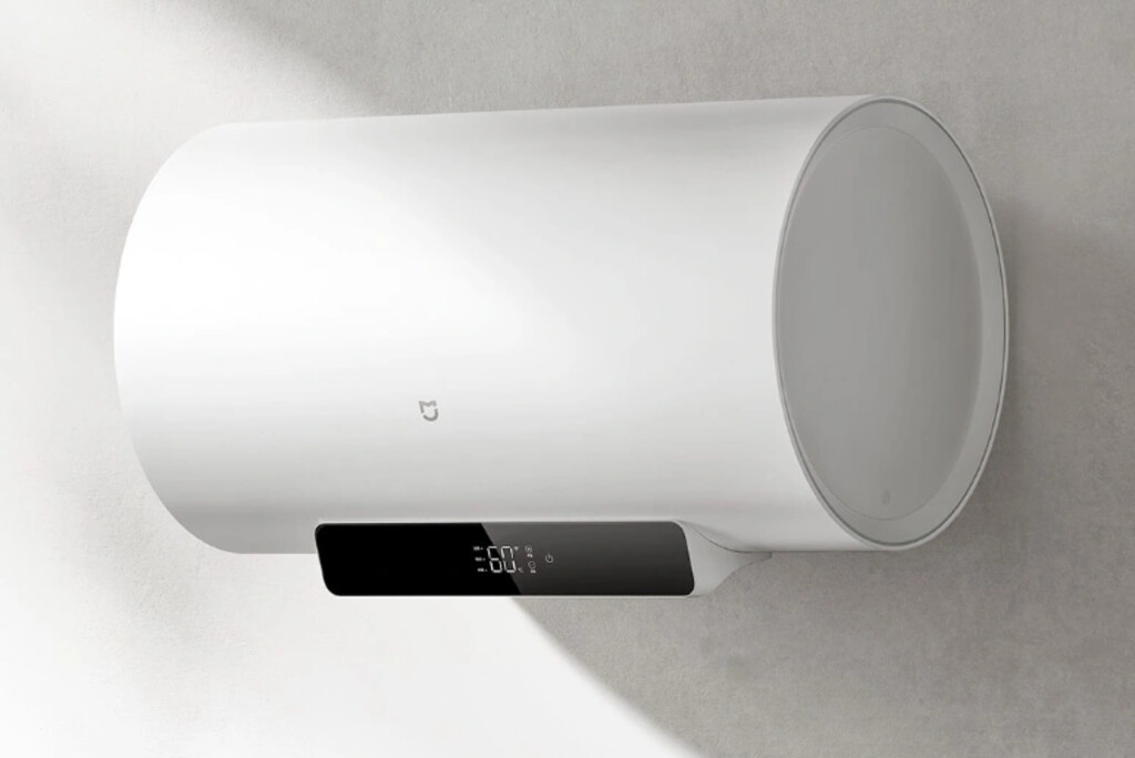 El nuevo termo eléctrico de Xiaomi que hace milagros, como multiplicar su capacidad de 60 litros por 6 para dar 360 litros de agua caliente continua 