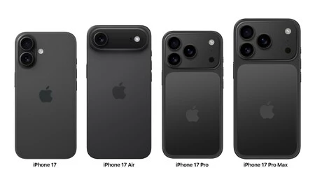 De toda la familia del iPhone 17, solo los modelos "Pro" tendrán el nuevo diseño de aluminio y placa de cristal