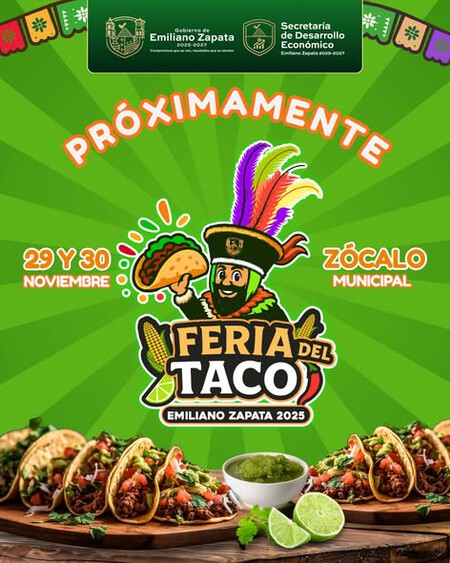 Date una escapada a la Feria del Taco 2025 en Morelos: descubre más de 25 taquerías a solo 2 horas de CDMX
